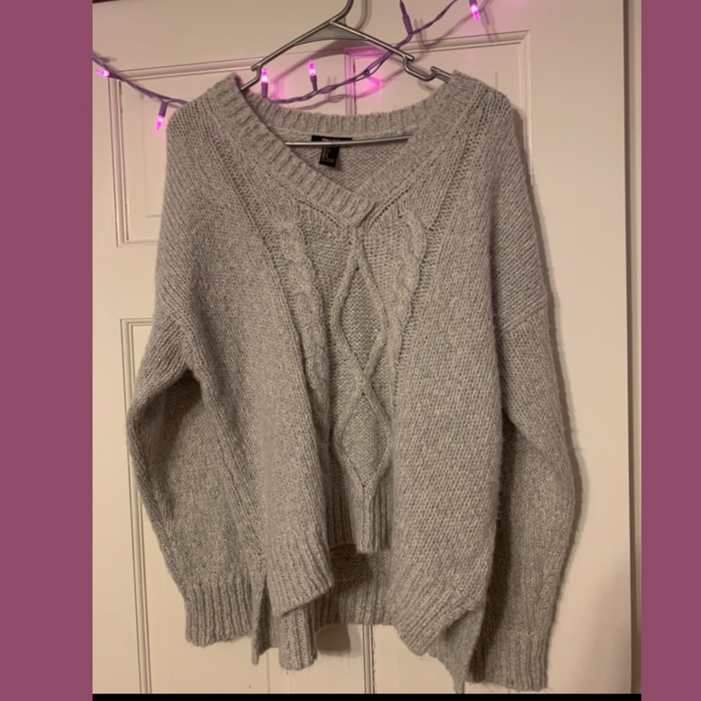 Forever 21 Cable Knit Sweater